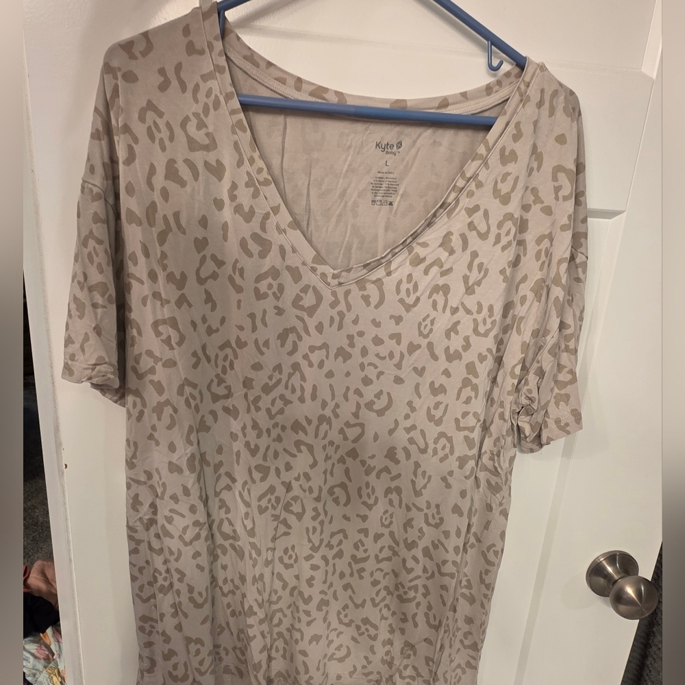 Women’s Kyte Baby Bamboo Leopard Print Top
